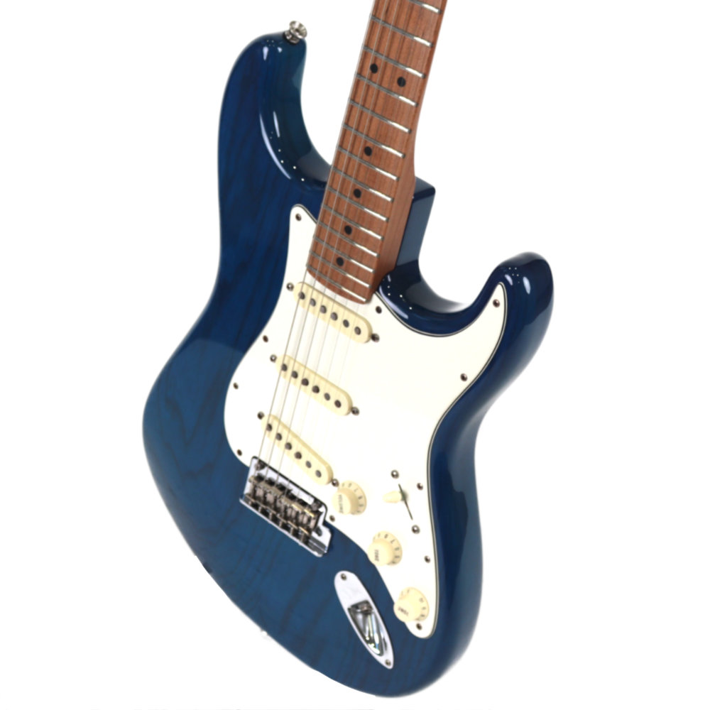 【中古】 Fender フェンダー Limited Edition American Professional Stratocaster Ash Roasted Maple SBT 2019年製 ストラトキャスター エレキギター 右サイド