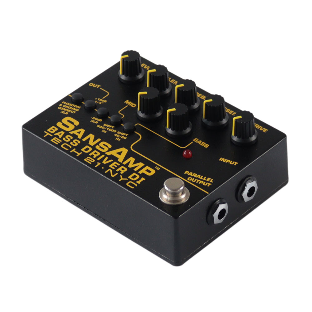 【中古】 TECH21 SansAmp BASS DRIVER DI V2 ベース用DI プリアンプ 全体