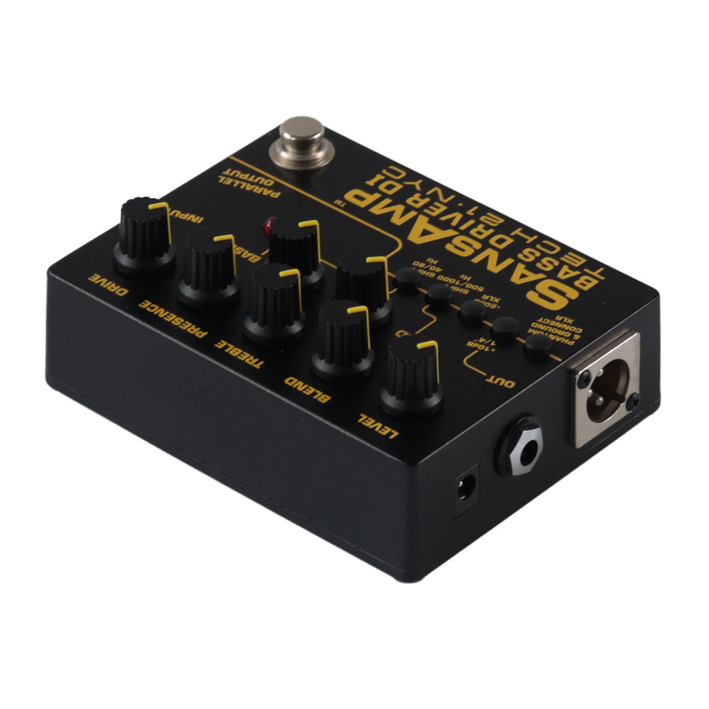 【中古】 TECH21 SansAmp BASS DRIVER DI V2 ベース用DI プリアンプ 全体