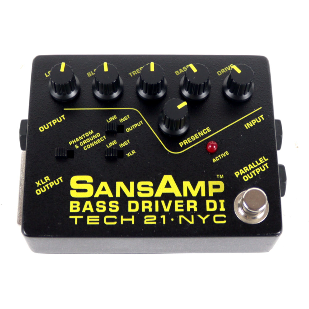 【中古】サンズアンプ ベースドライバーDI TECH21 SansAmp BASS DRIVER DI 旧仕様 ベース用DI プリアンプ