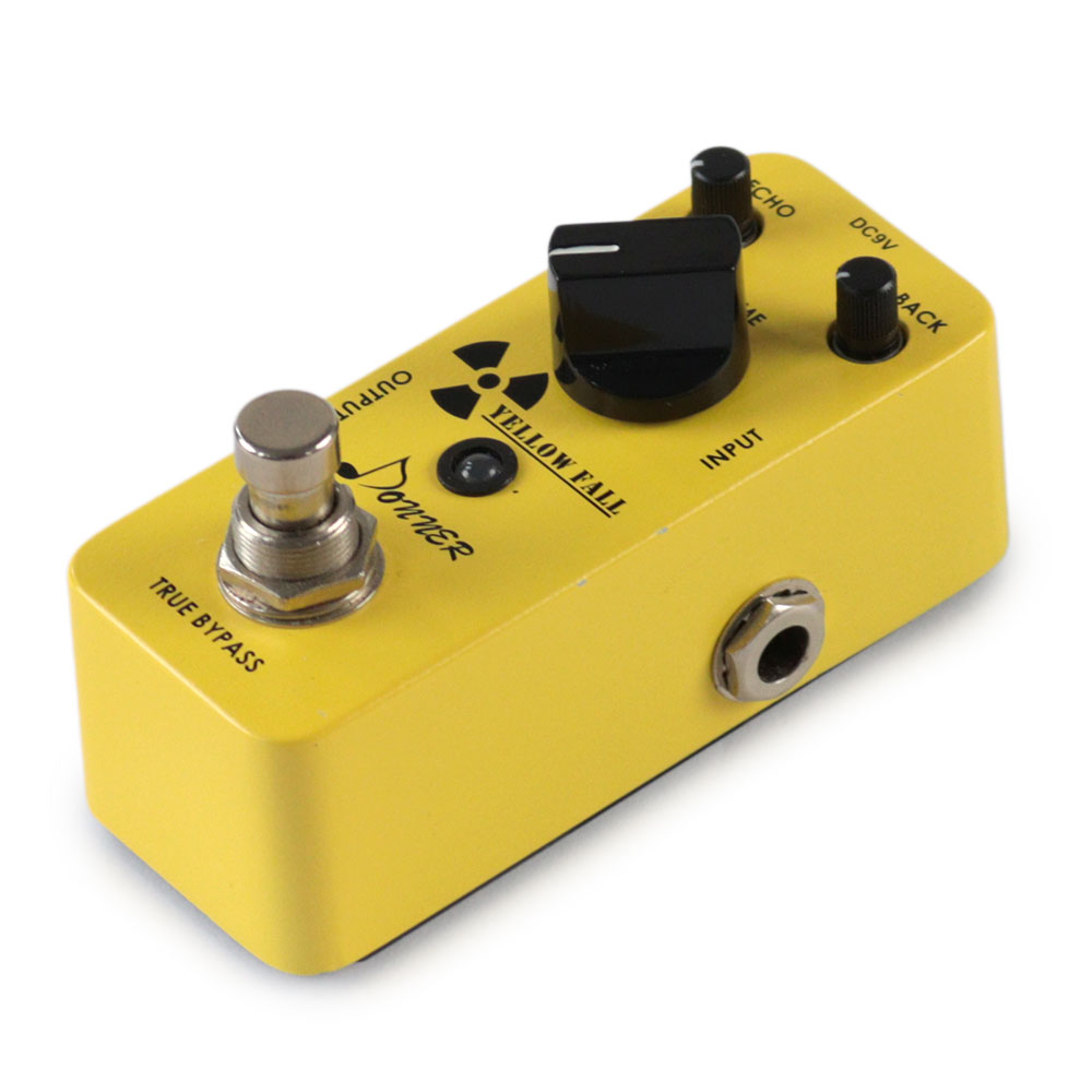 【中古】 ディレイエフェクター DONNER YELLOW FALL 全体