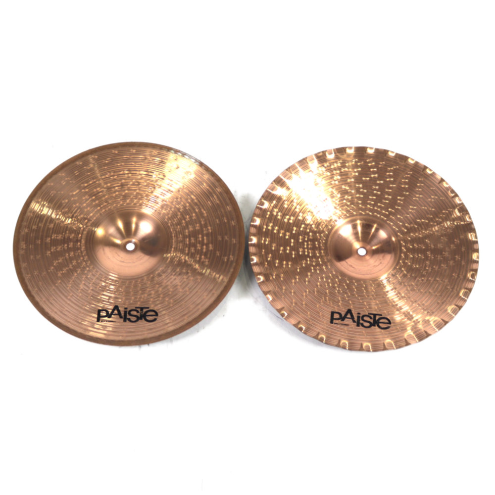 【中古】 PAISTE パイステ Black Alpha Sound Edge HiHat SlipKnot Edition Pair 14インチ ハイハットシンバル ペア 裏面