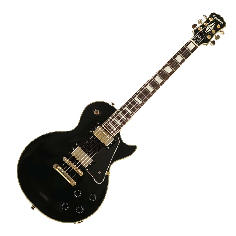 【中古】 エレキギター エピフォン Epiphone Les Paul Custom Ebony エレキギター レスポールカスタム 2010年製 ハードケース付き