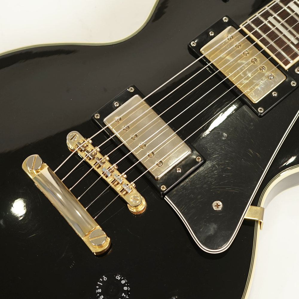 【中古】 エレキギター エピフォン Epiphone Les Paul Custom Ebony エレキギター レスポールカスタム 2010年製 ハードケース付き ピックアップくすみ