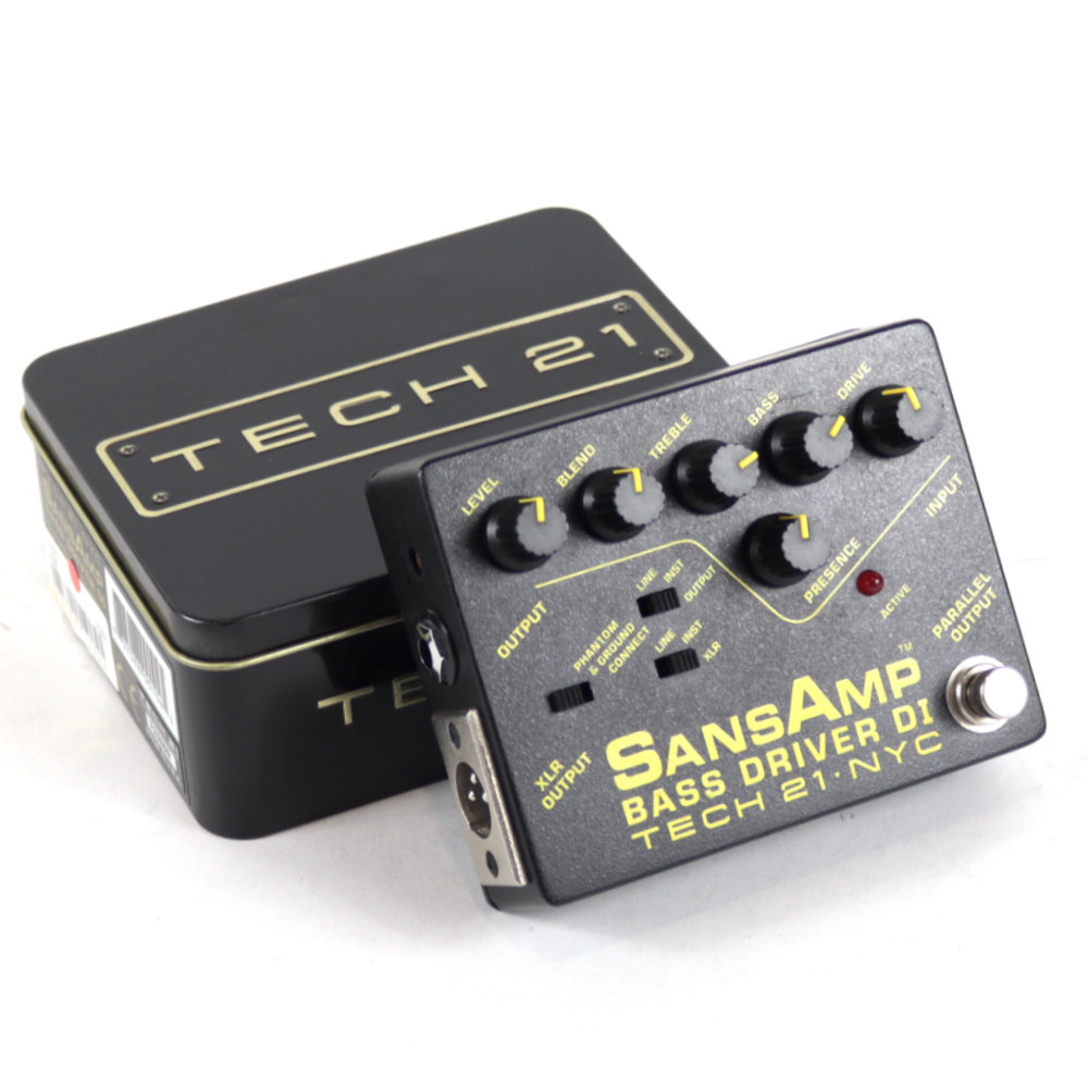 【中古】サンズアンプ ベースドライバーDI TECH21 SansAmp BASS DRIVER DI 旧仕様 ベース用DI プリアンプ