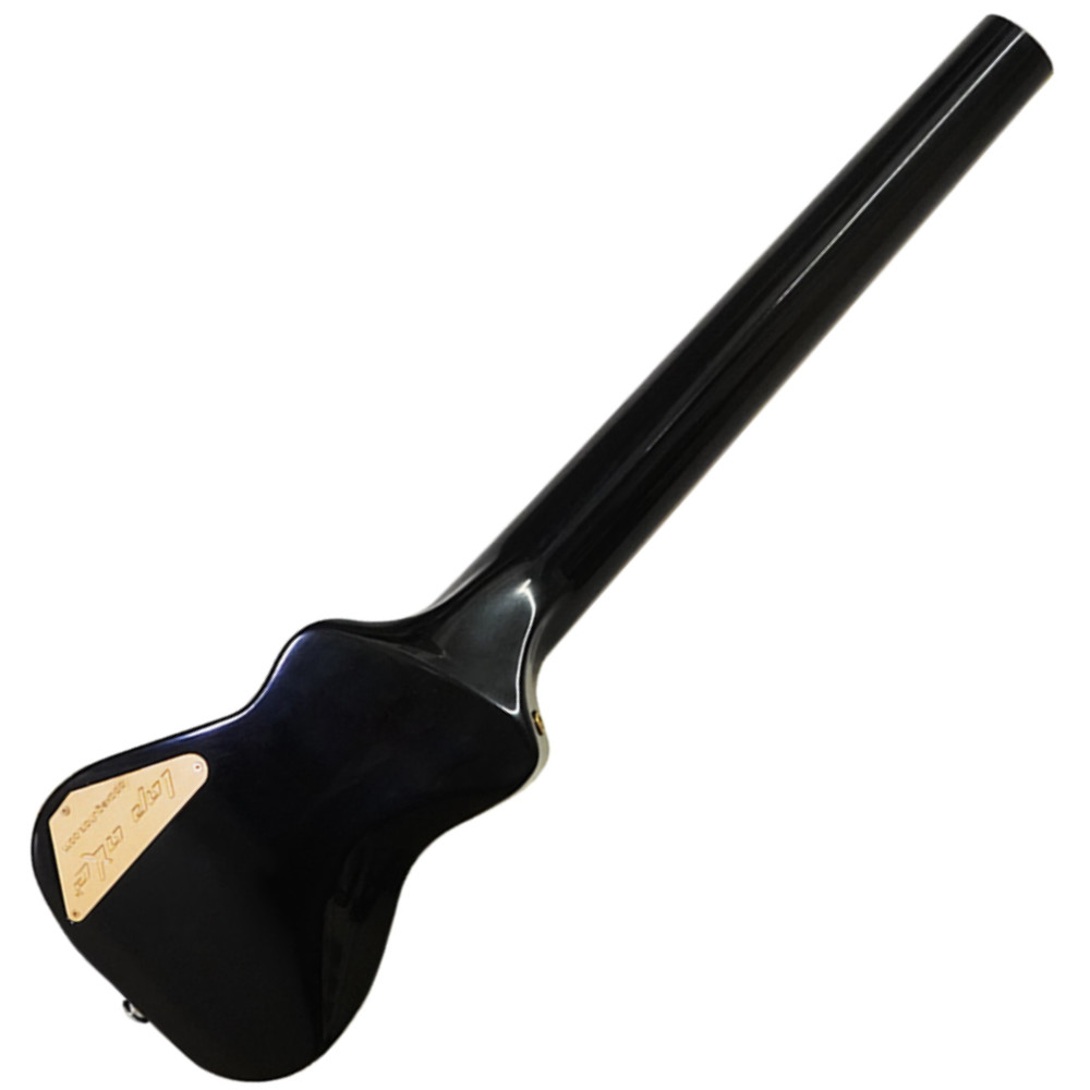 Lap Axe EXMH Black Semi Gloss Gold エレキギター トラベルギター ボディバック