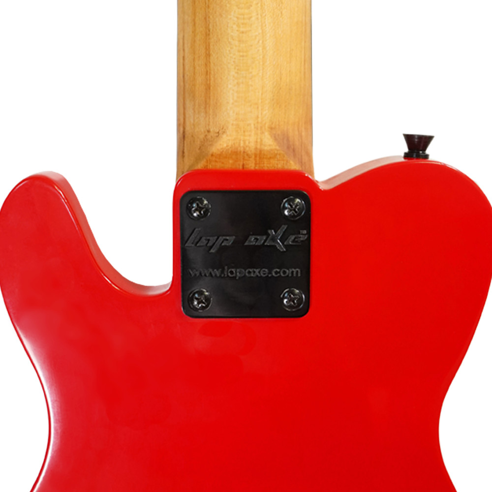 Lap Axe LA-TELE Red エレキギター トラベルギター ネックジョイントプレート