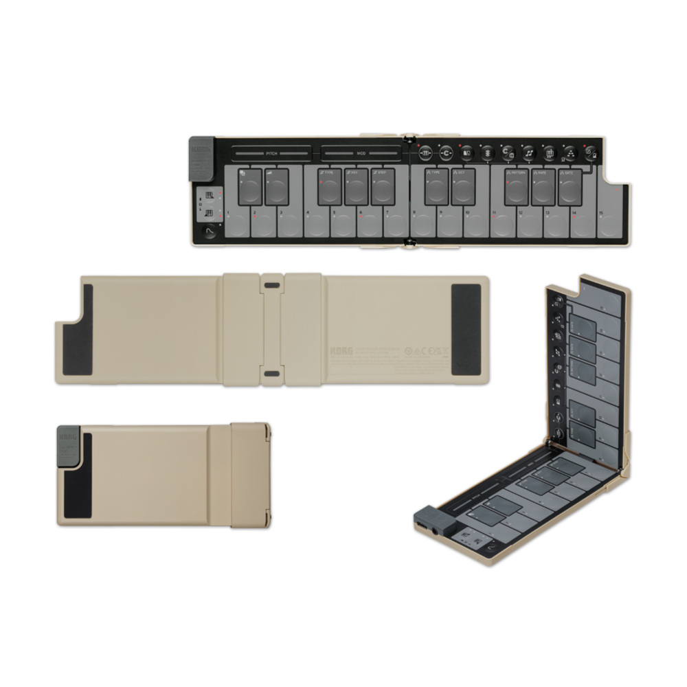 KORG nanoKEY-FD SB Sand Beige 折りたたみ可能 USB MIDIキーボード nanoKEY Fold FOLDABLE MIDI KEYBOARD サブ画像