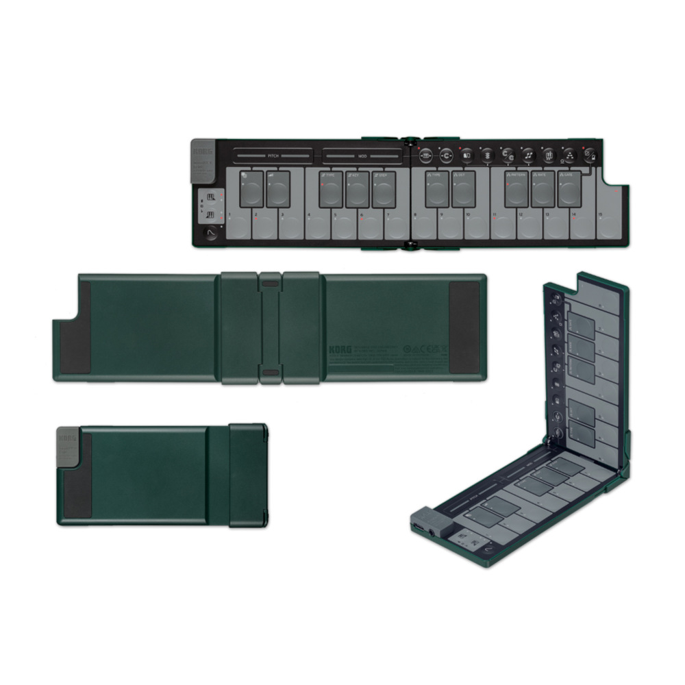 KORG nanoKEY-FD AG Alpine Green 折りたたみ可能 USB MIDIキーボード nanoKEY Fold FOLDABLE MIDI KEYBOARD サブ画像