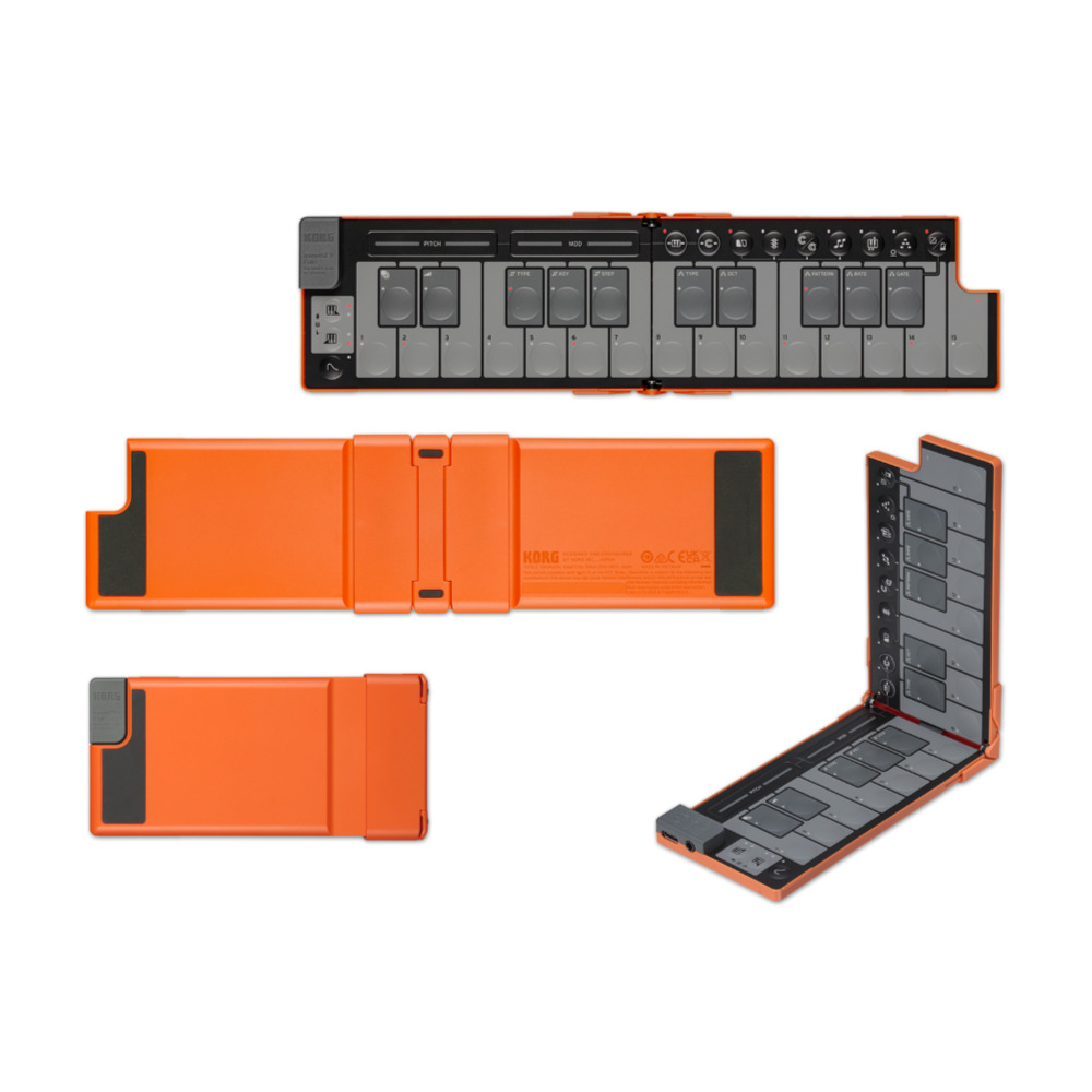 KORG nanoKEY-FD LO Lava Orange 折りたたみ可能 USB MIDIキーボード nanoKEY Fold FOLDABLE MIDI KEYBOARD サブ画像