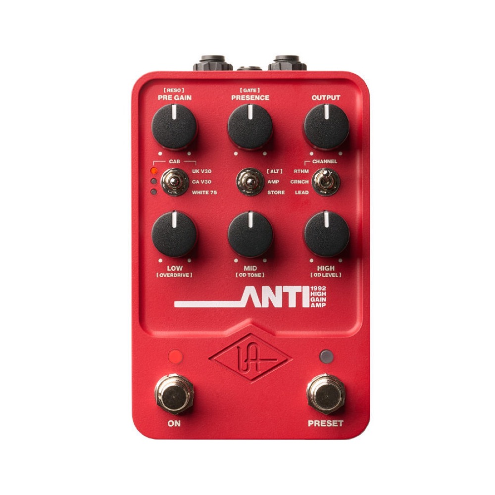 Universal Audio ユニバーサルオーディオ UAFX ANTI 1992 High Gain Amp アンプシュミレーター ギターエフェクター