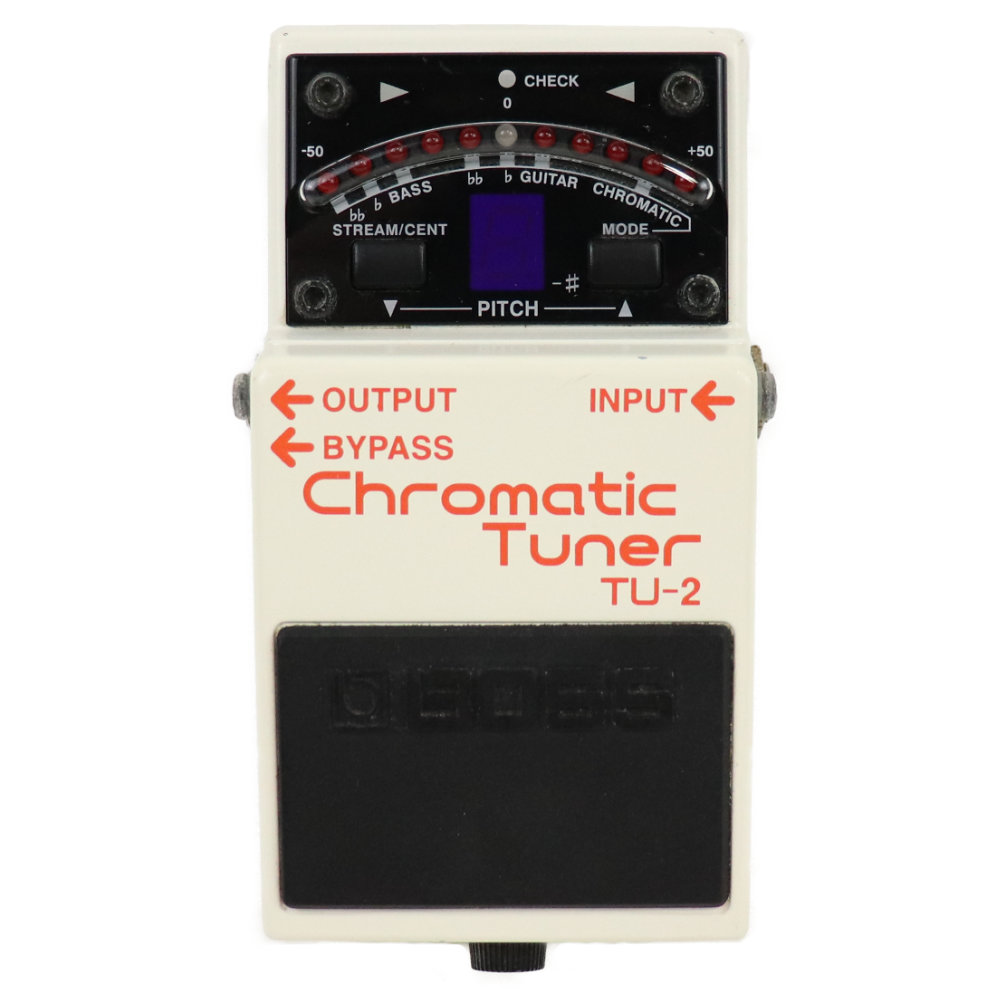 【中古】 クロマチックチューナー エフェクター BOSS TU-2 Chromatic Tuner ペダルチューナー