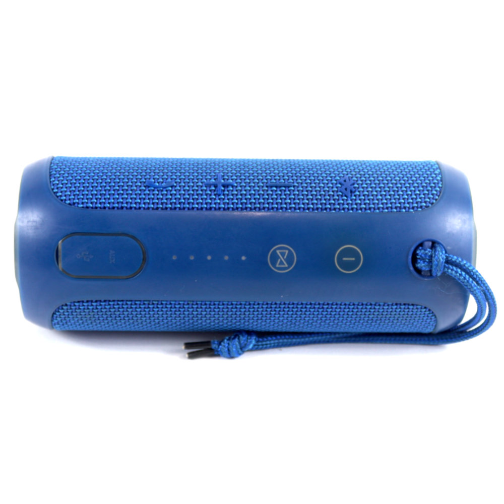 【中古】 オーディオスピーカー JBL FLIP3 Blue Bluetoothスピーカー ワイヤレススピーカー 防滴 背面