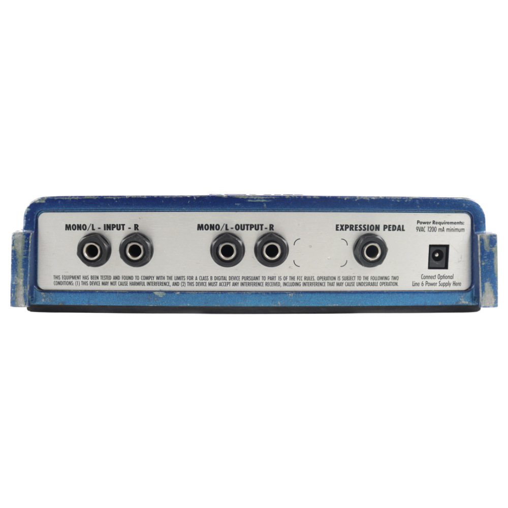 【中古】 マルチモジュレーションエフェクター LINE6 MM4 バックパネル