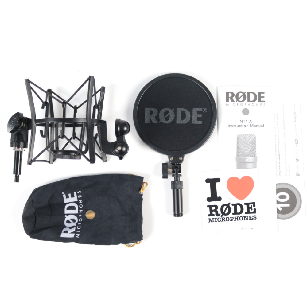 【中古】 マイク コンデンサーマイク RODE NT1-A マイクロフォン 付属品画像