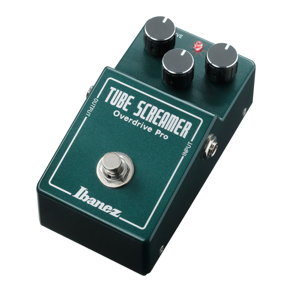 IBANEZ アイバニーズ TS808HWV2 Hand-wired TUBE SCREAMER オーバードライブ ギターエフェクター 右斜めアングル画像