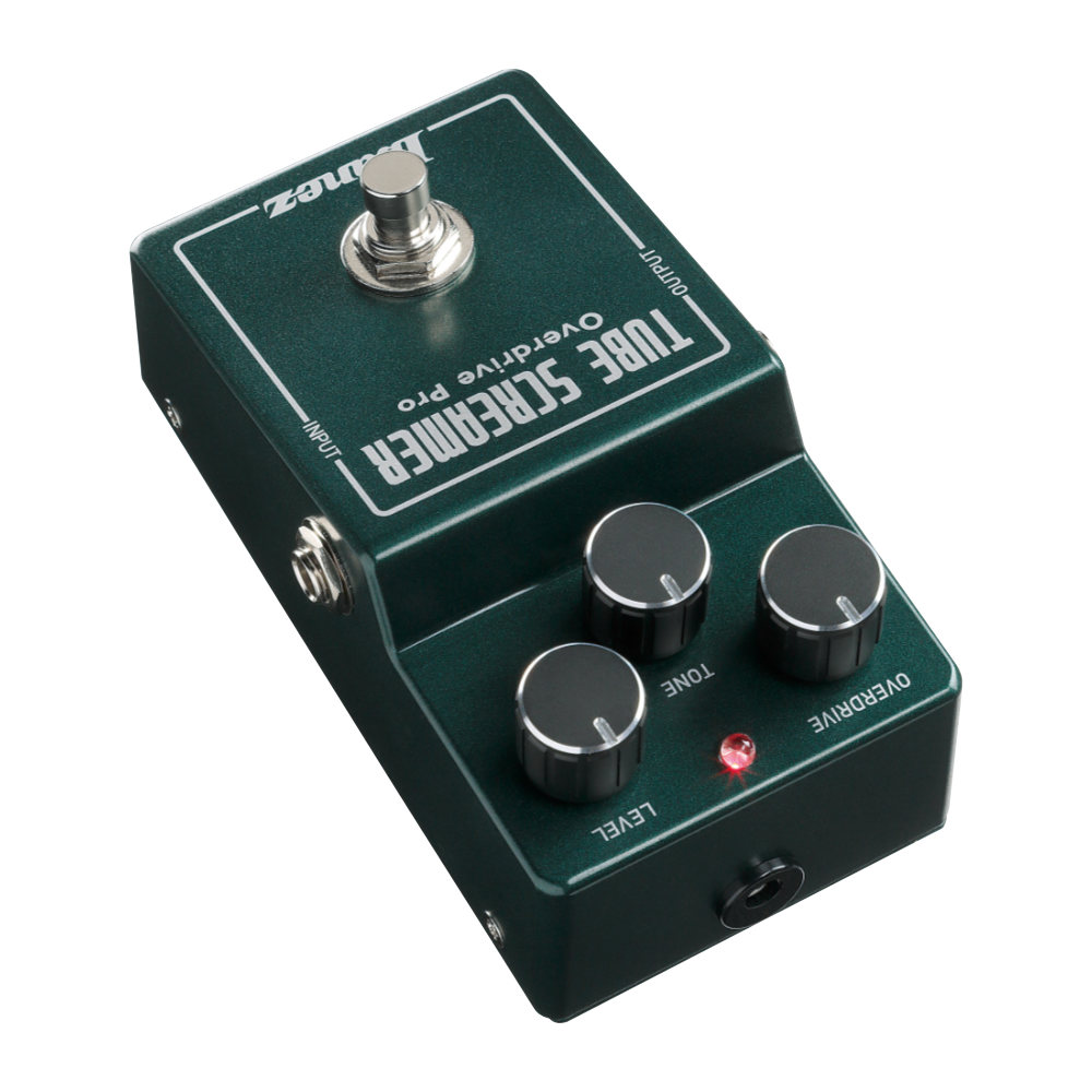 IBANEZ アイバニーズ TS808HWV2 Hand-wired TUBE SCREAMER オーバードライブ ギターエフェクター リア右斜めアングル画像