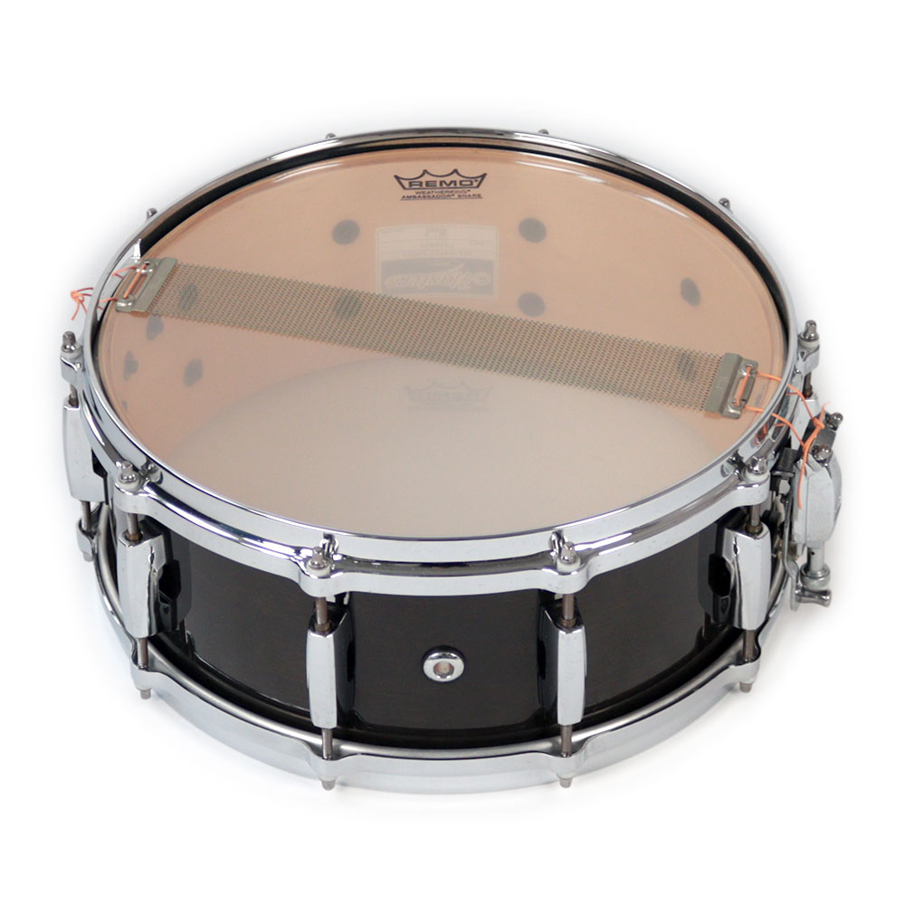 【中古】 PEARL パール MASTERS ALL MAPLE SHELL SST 14x5.5 スネアドラム 裏面＿ボトム