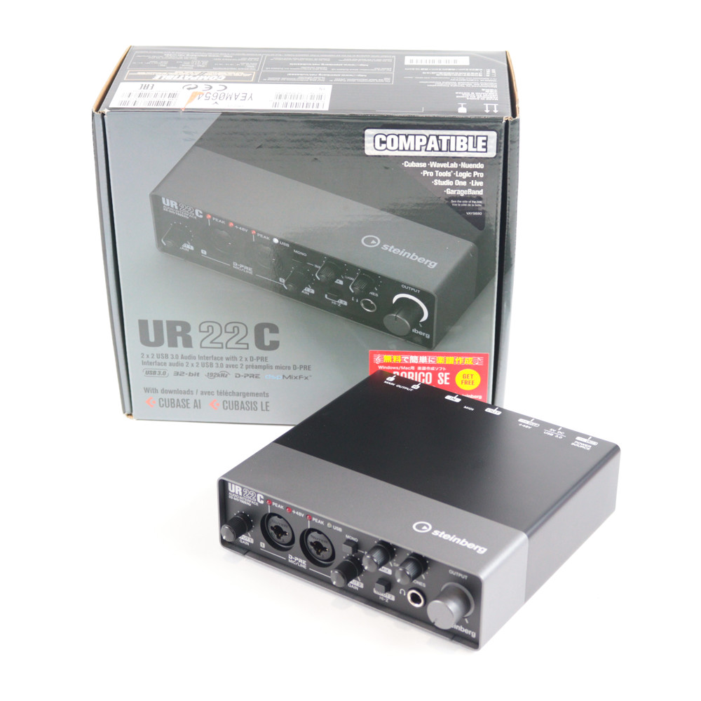 【中古】 オーディオインターフェイス Steinberg UR22C スタインバーグ USBオーディオインターフェース