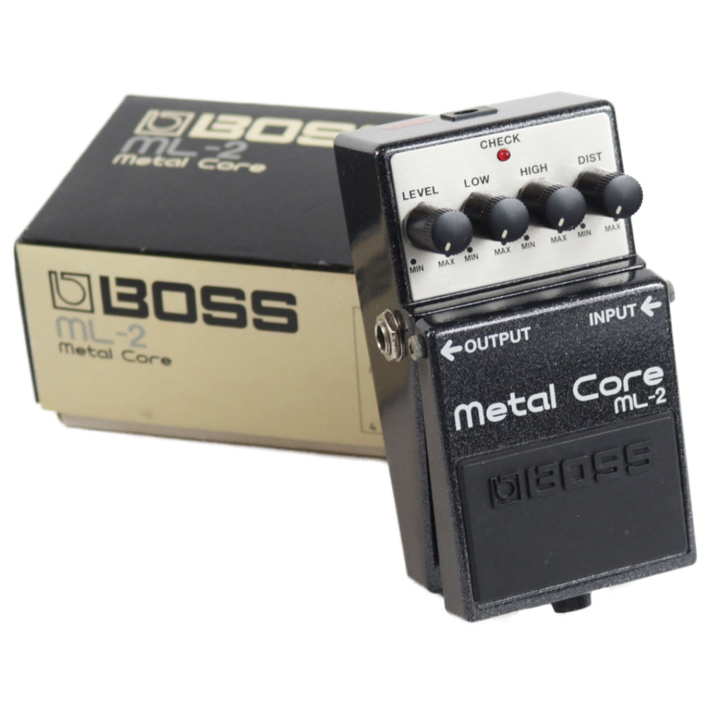 【中古】メタルコア エフェクター BOSS ML-2 Metal Core ハイゲイン ディストーション エフェクター