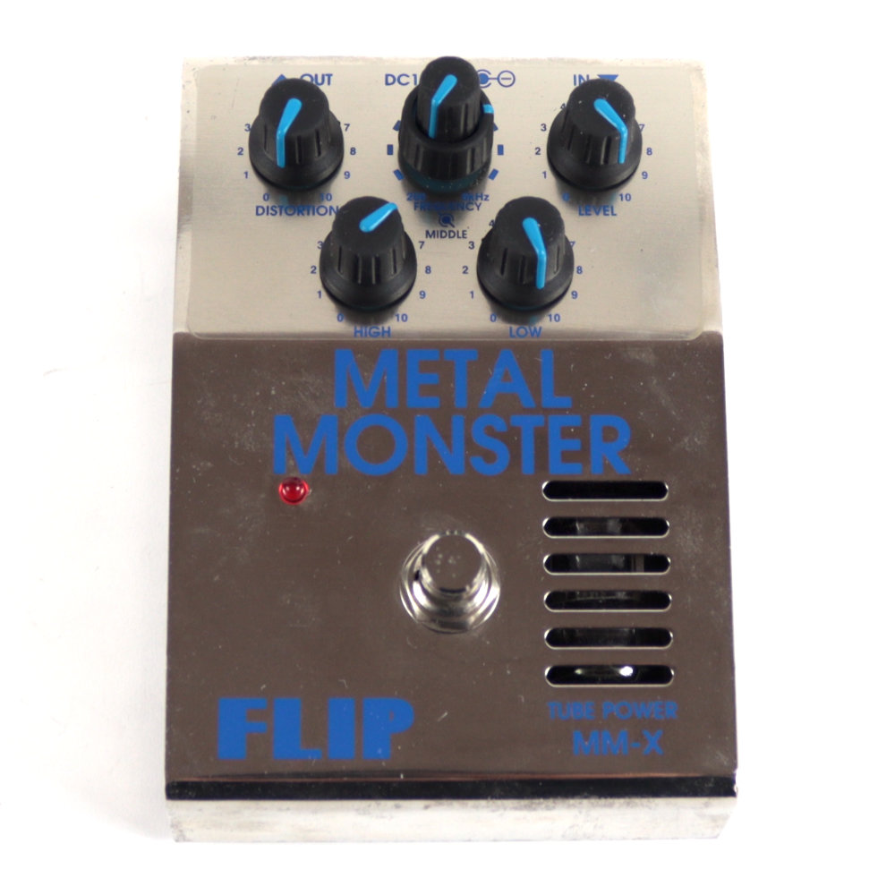 【中古】 ディストーション 真空管搭載 エフェクター Guyatone MM-X FLIP METAL MONSTER ギターエフェクター