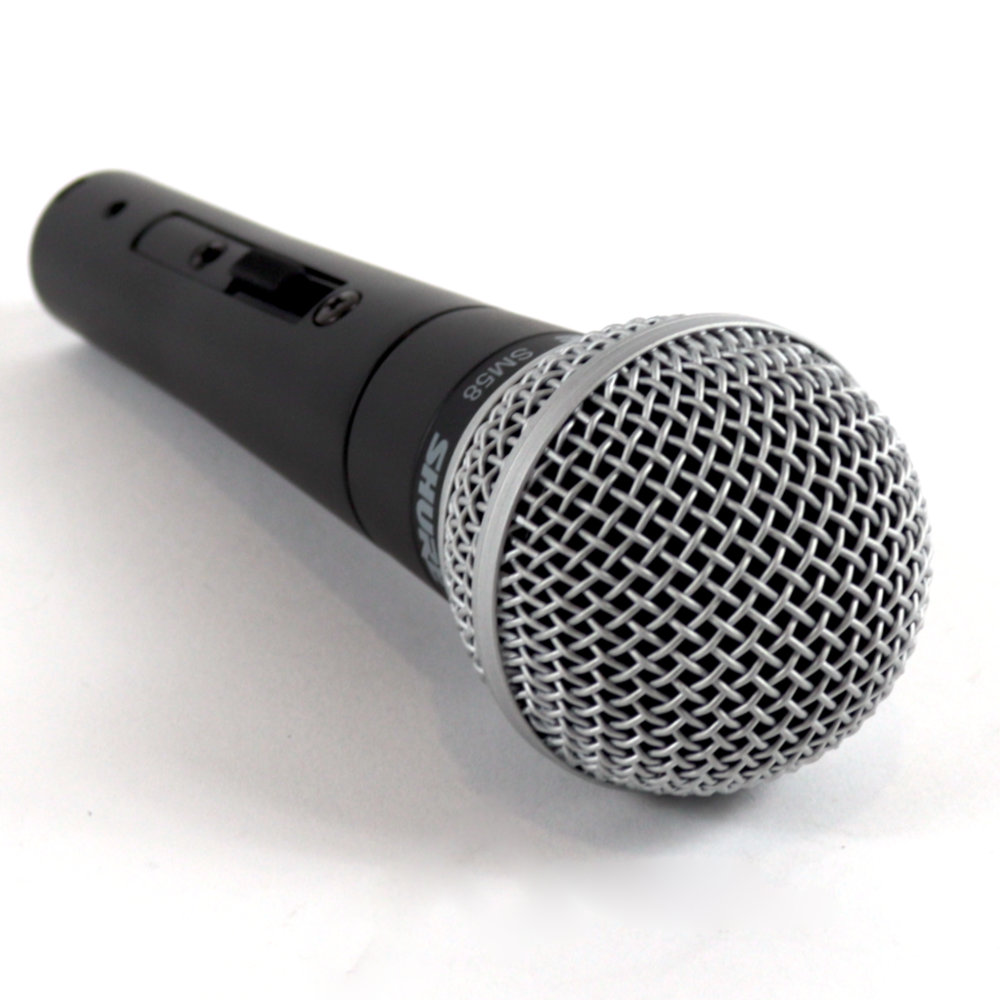 【中古】 マイク シュアー SHURE SM58SE スイッチ付き ダイナミックマイク シュア ゴッパ グリル側