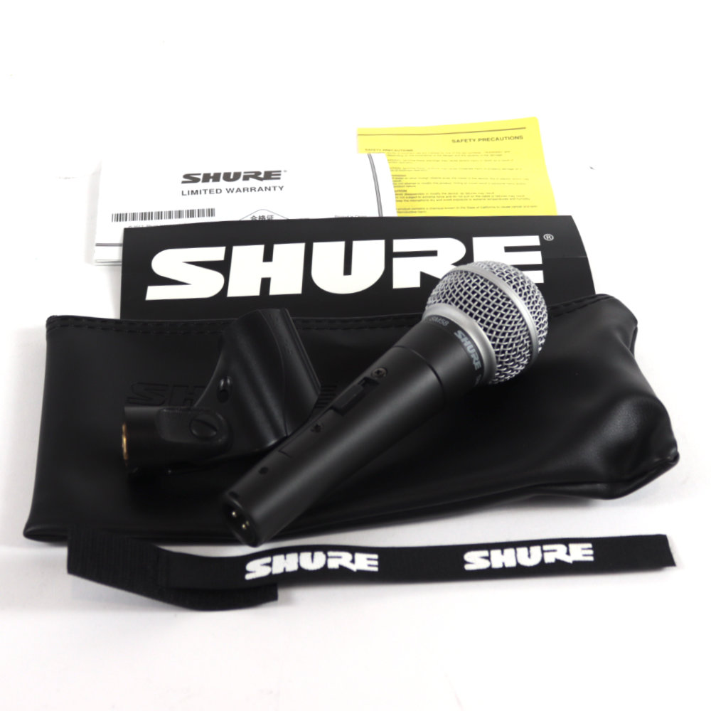 【中古】 マイク シュアー SHURE SM58SE スイッチ付き ダイナミックマイク シュア ゴッパ 本体、付属品