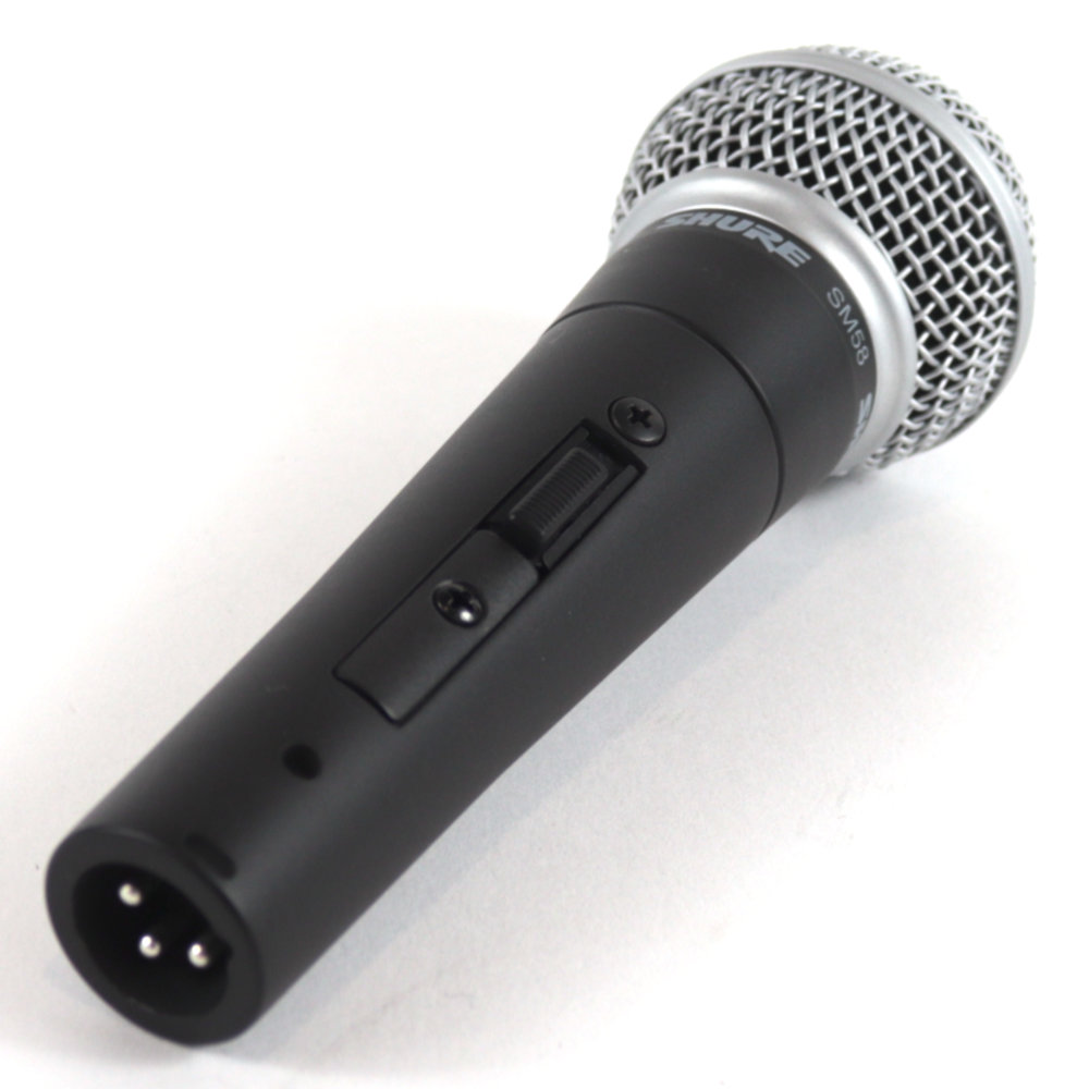 【中古】 マイク シュアー SHURE SM58SE スイッチ付き ダイナミックマイク シュア ゴッパ XLR側