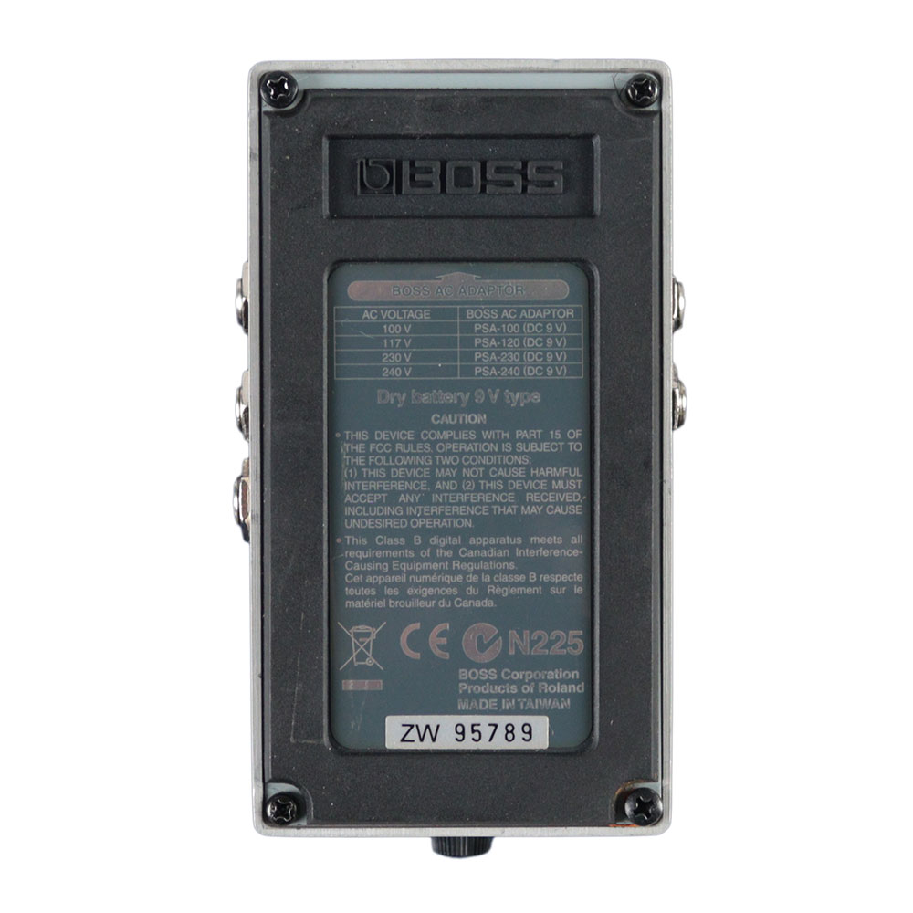 【中古】ディレイ エフェクター BOSS DD-7 Digital Delay ギターエフェクター デジタルディレイ 裏面