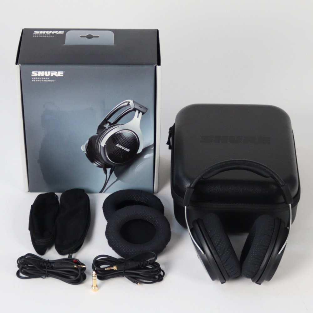 【中古】 ヘッドホン SHURE SRH1540-A 密閉型ヘッドホン シュアー 密閉型ヘッドホン モニターヘッドホン SRH1540