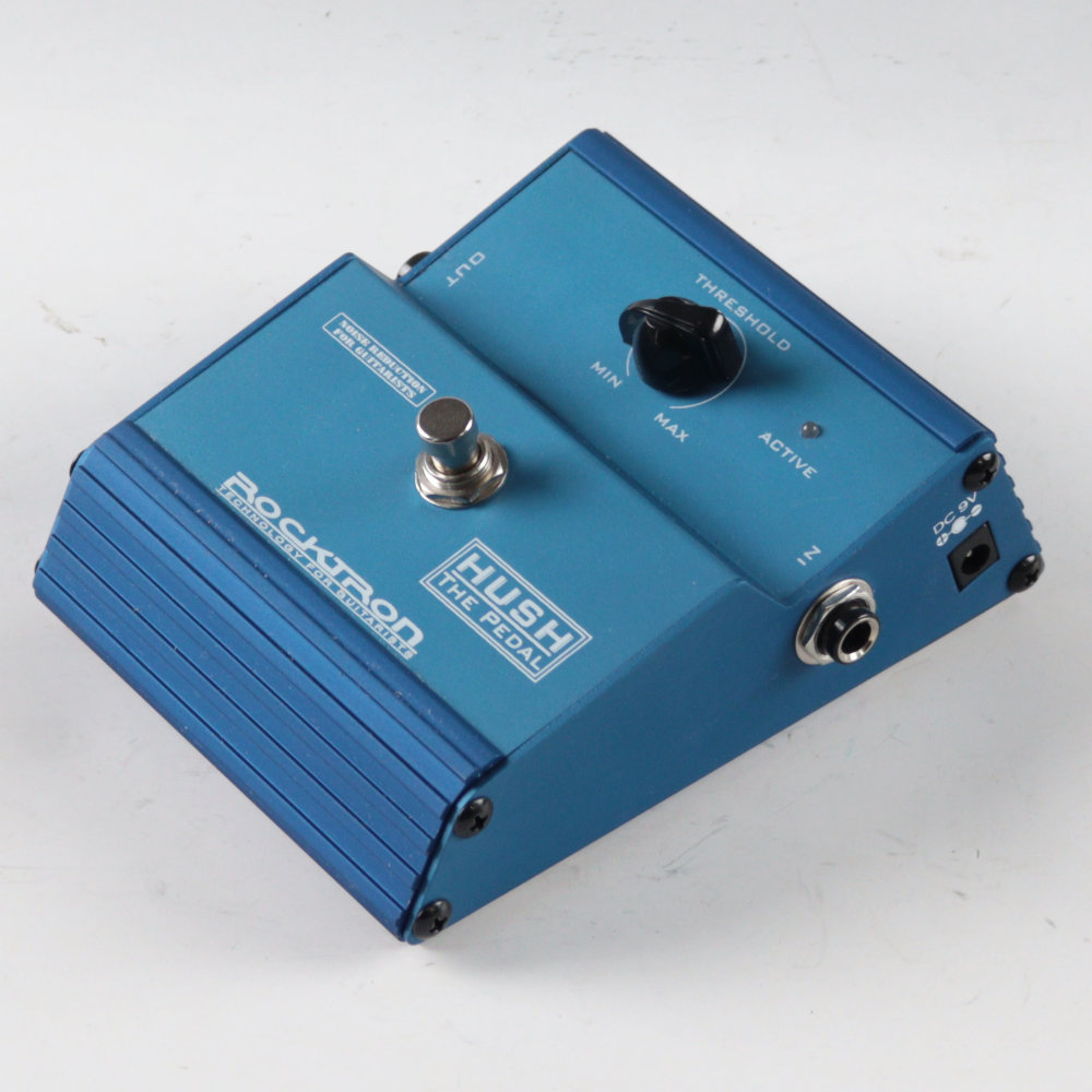 【中古】 ノイズリダクション エフェクター Rocktron HUSH THE PEDAL 全体