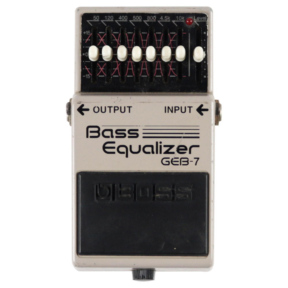 【中古】イコライザー エフェクター BOSS GEB-7 Bass Equalizer ベースエフェクター