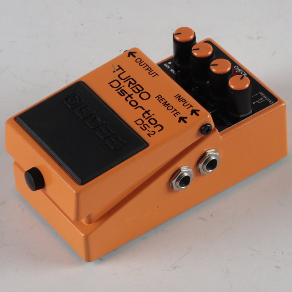 【中古】 ターボディストーション エフェクター BOSS DS-2 Turbo Distortion ギターエフェクター 全体