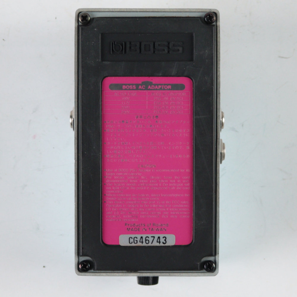 【中古】コーラスアンサンブル エフェクター BOSS CE-5 Chorus Ensemble ギターエフェクター 底面