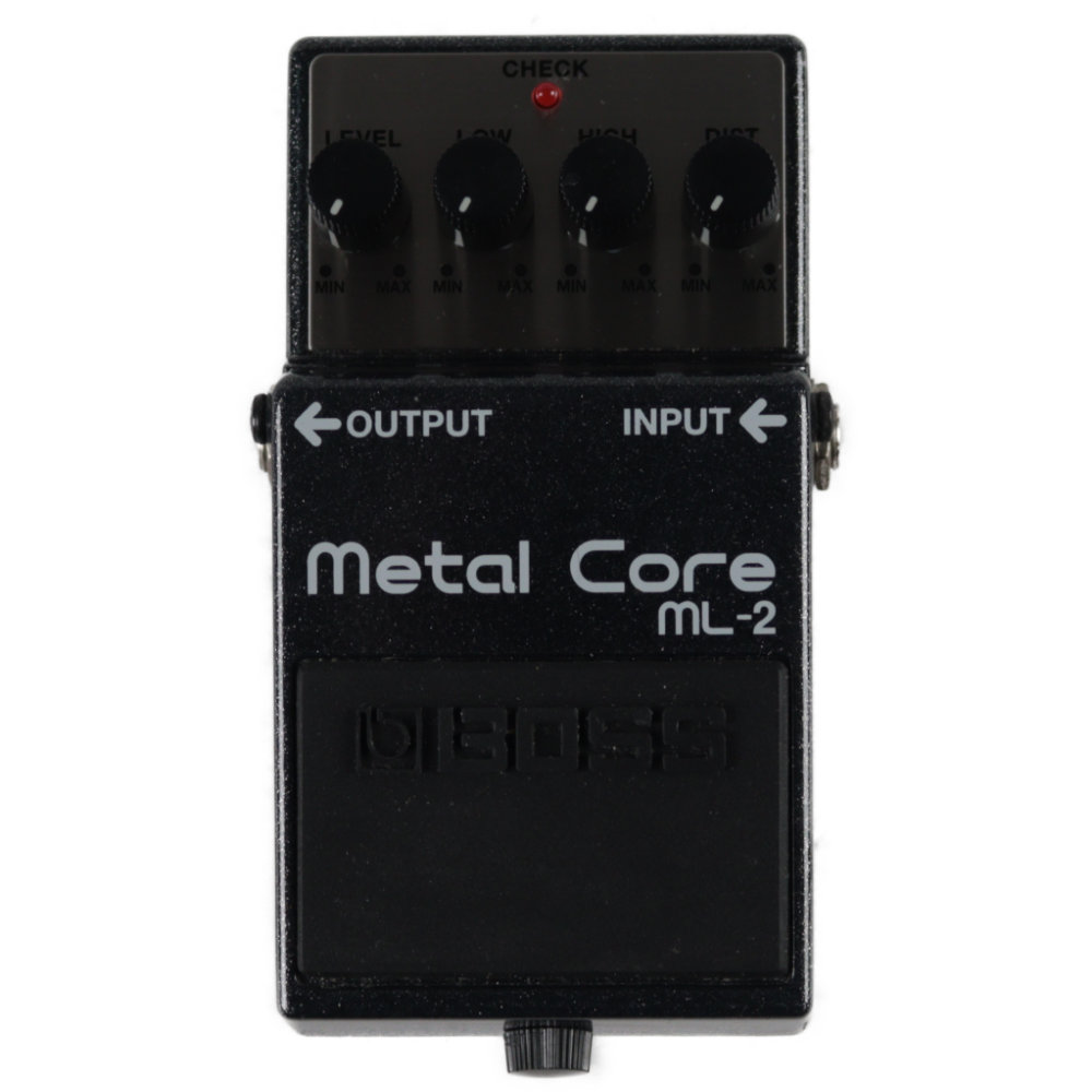 【中古】メタルコア エフェクター BOSS ML-2 Metal Core ハイゲイン ディストーション エフェクター