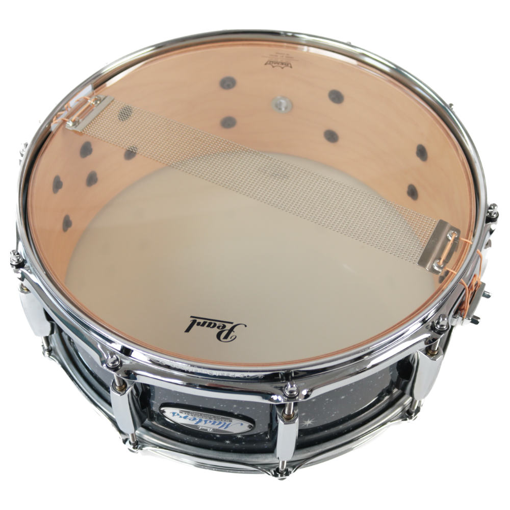 【中古】 PEARL パール Masters Maple Complete 14x5.5 スネアドラム 本体画像 裏 