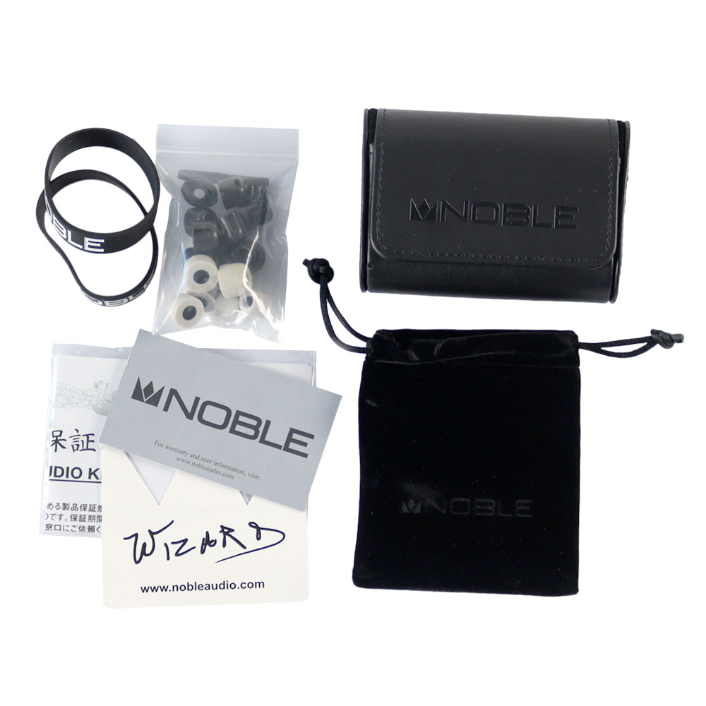 【中古】 イヤホン Noble Audio Khan インナーイヤーヘッドホン ノーブルオーディオ 付属品