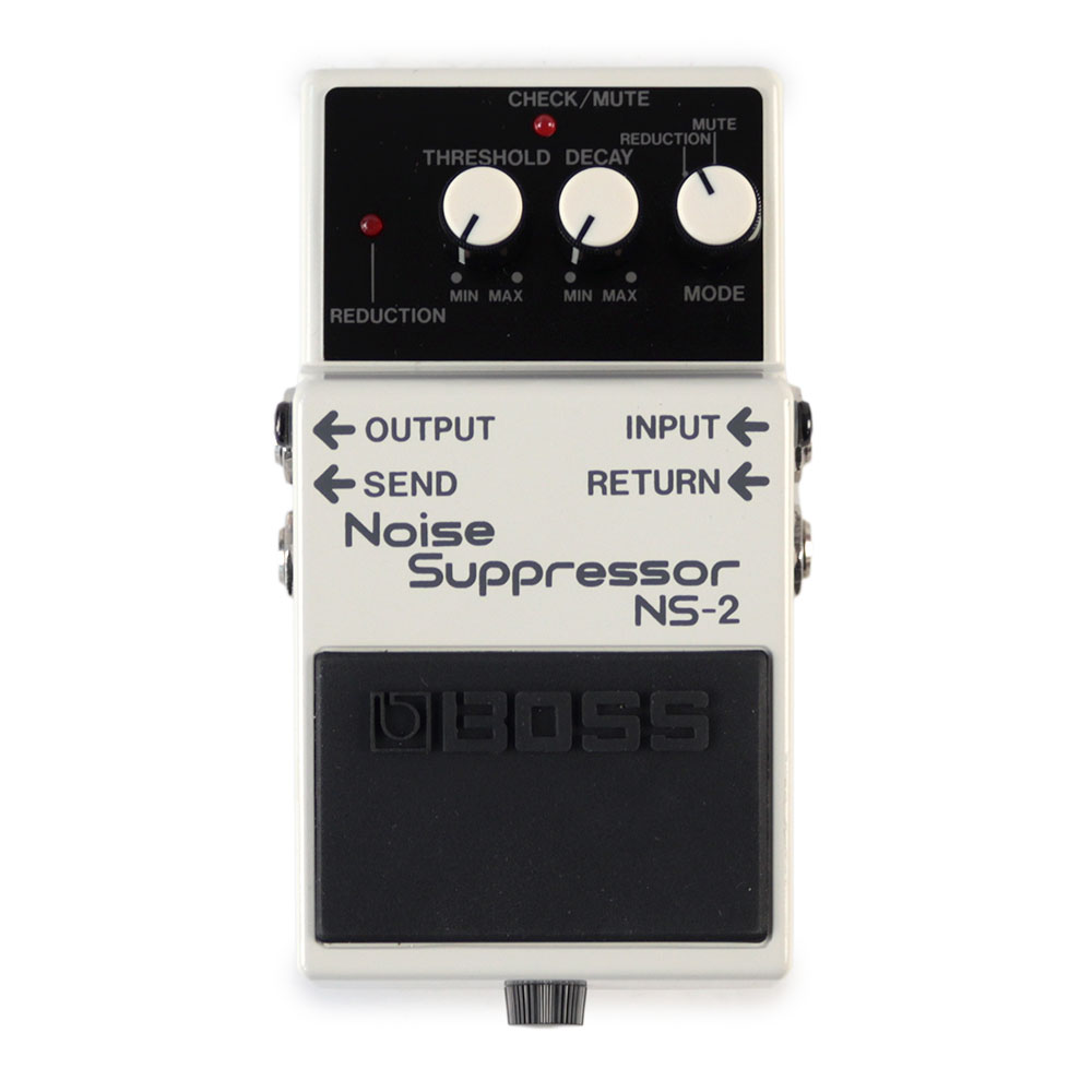 【中古】 ノイズサプレッサー エフェクター BOSS NS-2 Noise Suppressor ギターエフェクター 正面