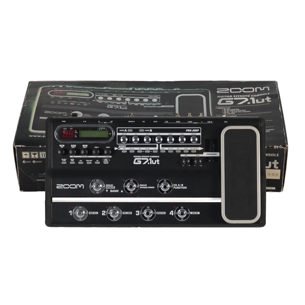 【中古】 マルチエフェクター ZOOM G7.1ut