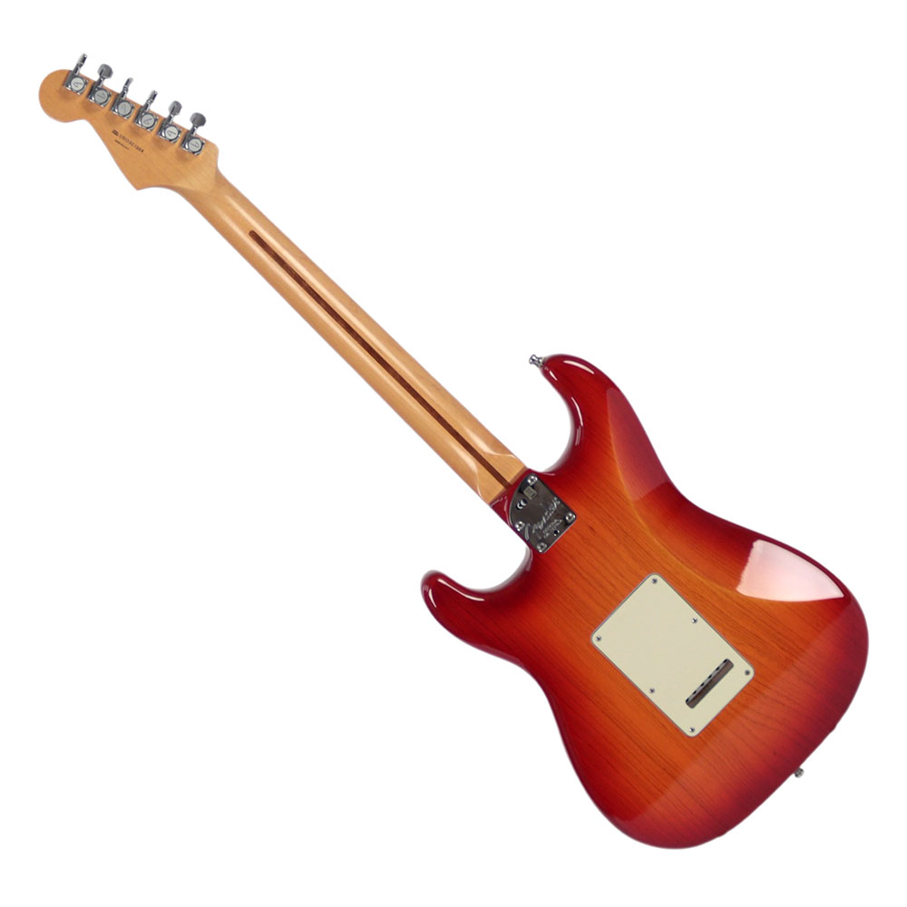 【中古】 Fender USA フェンダー American Deluxe Stratocaster ASH Aged Cherry Sunburst 2013年製 ストラトキャスター エレキギター 背面・全体