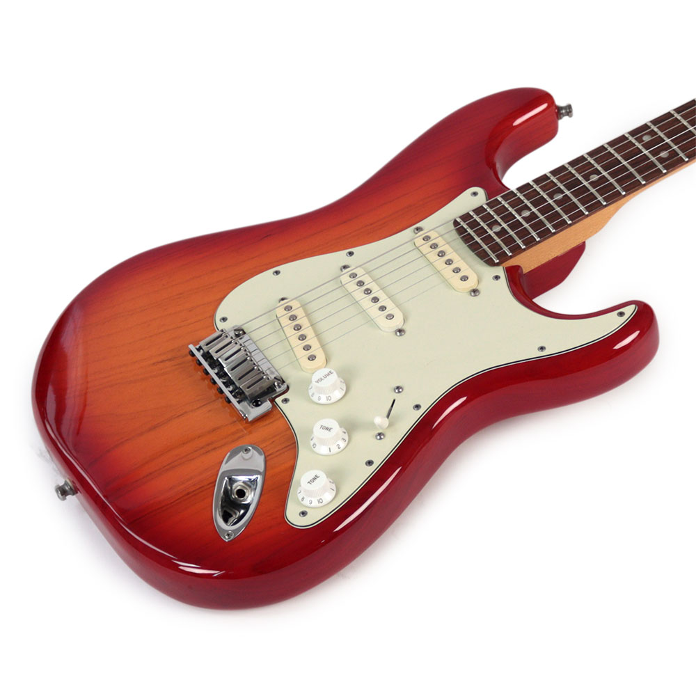 【中古】 Fender USA フェンダー American Deluxe Stratocaster ASH Aged Cherry Sunburst 2013年製 ストラトキャスター エレキギター ボディ