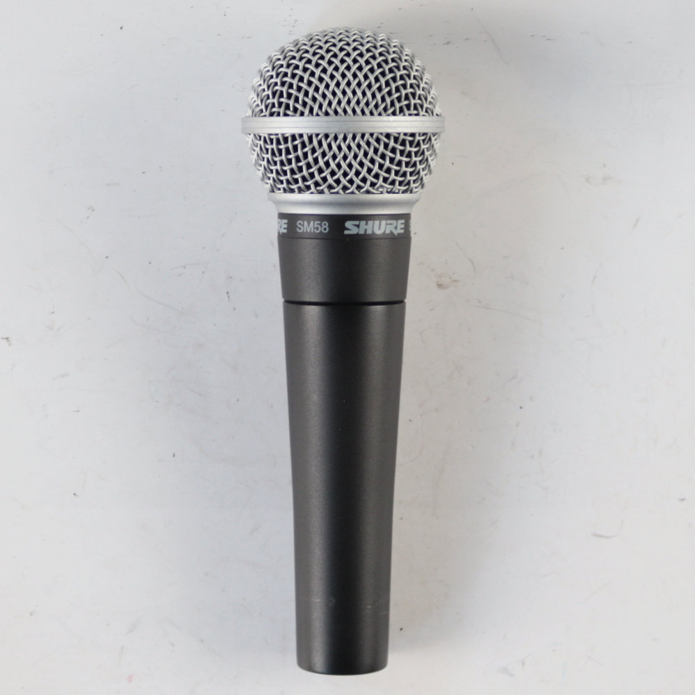 【中古】 マイク シュアー SHURE SM58SE スイッチ付き ダイナミックマイク シュア ゴッパ 全体