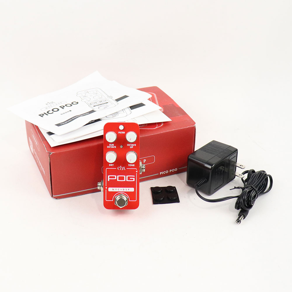 【中古】 ELECTRO-HARMONIX エレクトロハーモニクス PICO POG POLYPHONIC OCTAVE GENERATOR オークターバー ギターエフェクター