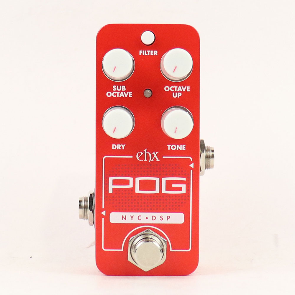 【中古】 ELECTRO-HARMONIX エレクトロハーモニクス PICO POG POLYPHONIC OCTAVE GENERATOR オークターバー ギターエフェクター 正面