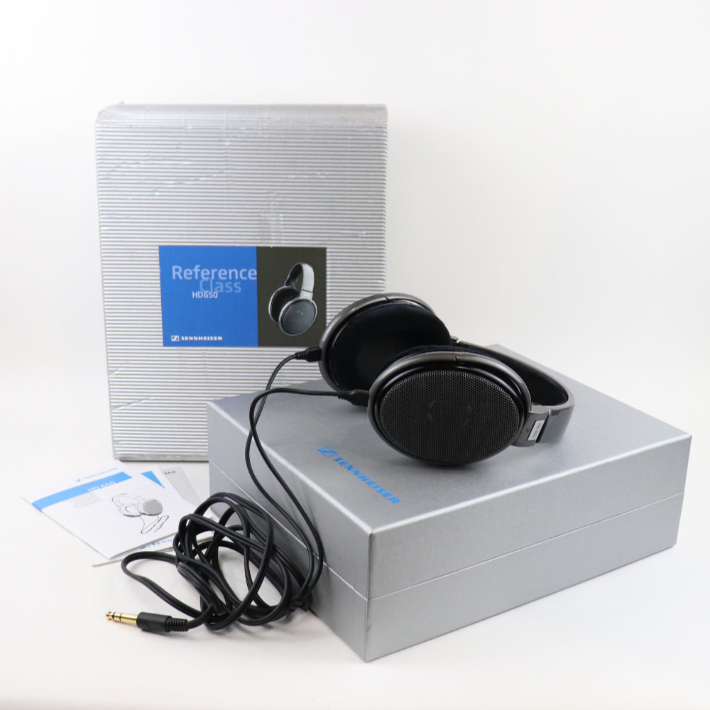 【中古】 ヘッドホン SENNHEISER  HD650 ゼンハイザー ダイナミックオープン型 ヘッドホン HD 600