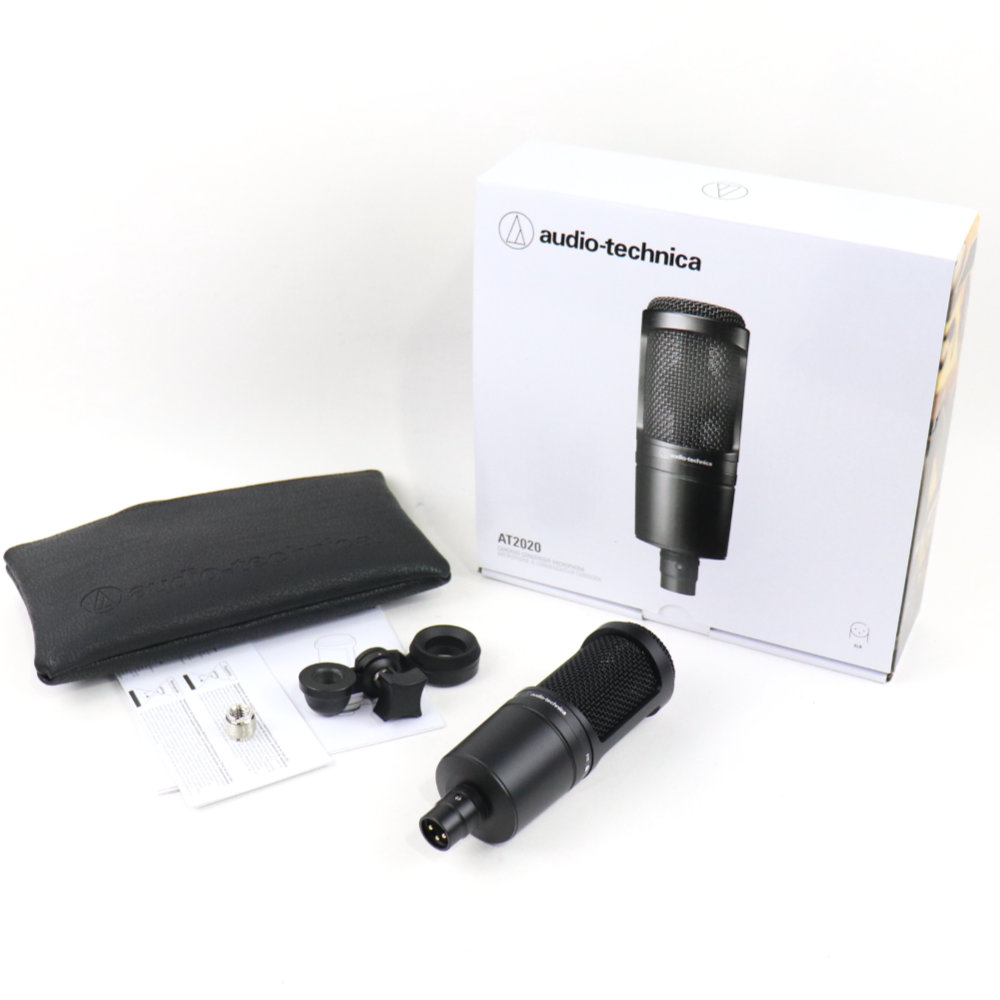 【中古】 コンデンサーマイク AUDIO-TECHNICA AT2020 オーディオテクニカ オーテク