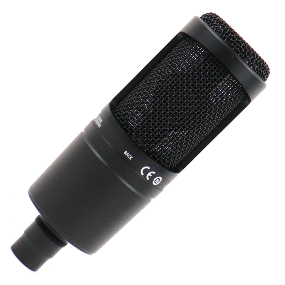 【中古】 コンデンサーマイク AUDIO-TECHNICA AT2020 オーディオテクニカ オーテク 裏面