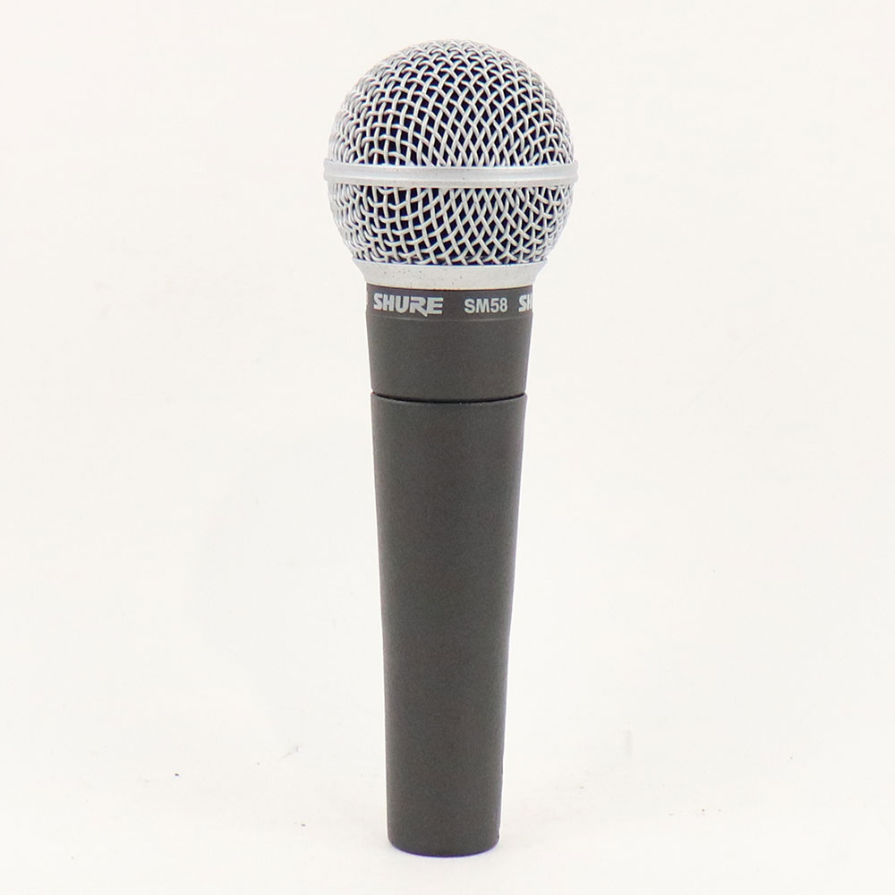 【中古】 マイク ダイナミックマイク ボーカル用 SHURE SM58 シュアー 58 ゴッパ シュア 全体