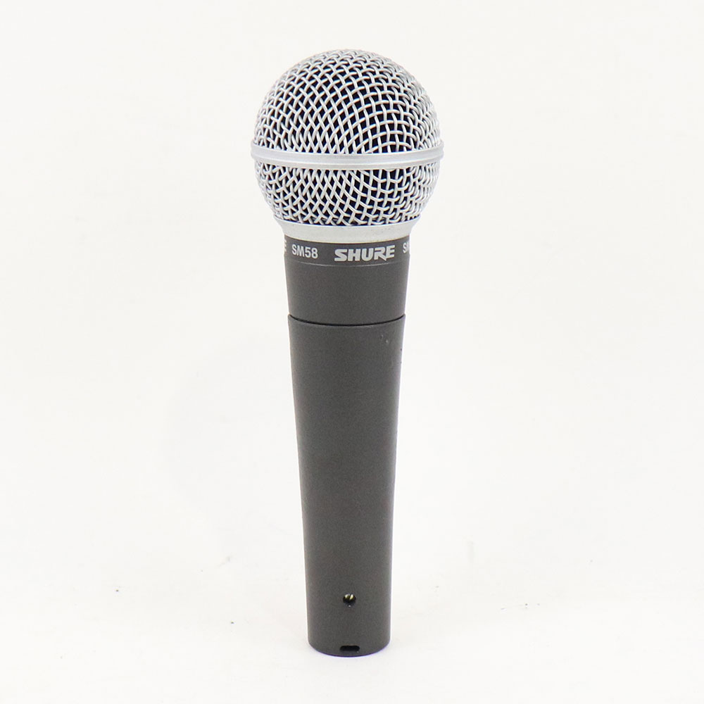 【中古】 マイク ダイナミックマイク ボーカル用 SHURE SM58 シュアー 58 ゴッパ シュア 全体