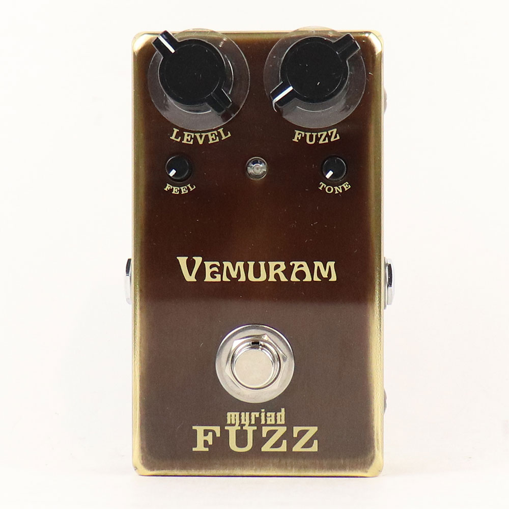 【中古】 ファズ エフェクター VEMURAM ベムラム Myriad Fuzz MF05182 ギターエフェクター 正面